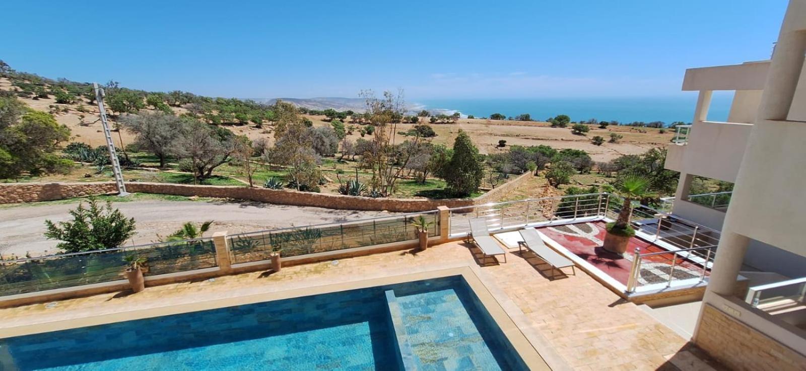 Apartamento Taghazout Océan with pool , fitness&ocean view Exterior foto