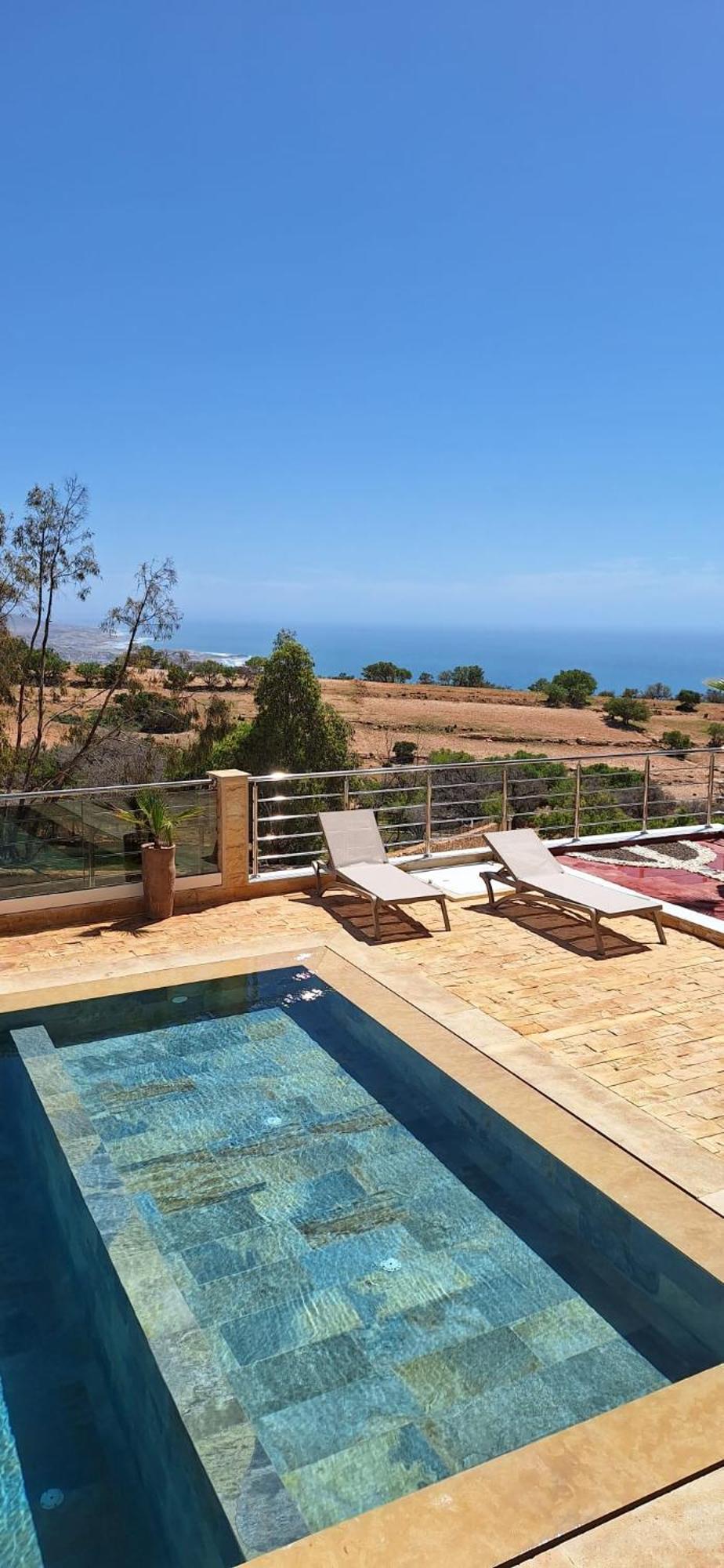 Apartamento Taghazout Océan with pool , fitness&ocean view Exterior foto